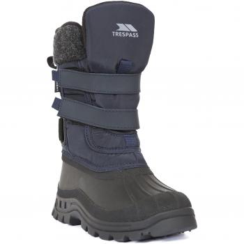 Trespass Winterstiefel Jungen – Strachan II, Blau Navy, EU 34