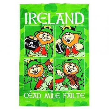 Carroll's Ireland Gifts Leprechaun Cotton Towel