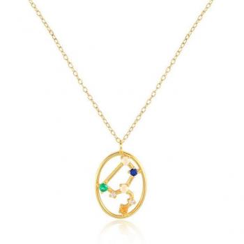Collar de plata 925 con colgante de constelaciones para mujer