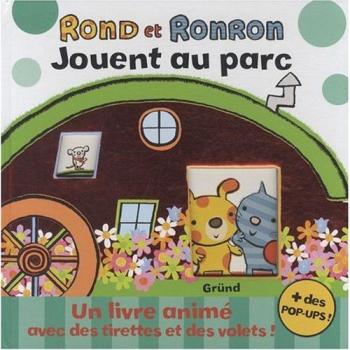 Rond et Ronron. Rond et Ronron jouent au parc Emma Dodd Gründ