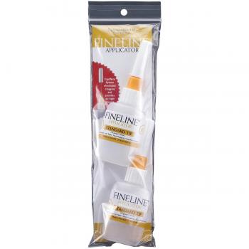 Fineline Applicators Fine Line Applicator with Empty Bottle 18 Gauge Twin Pack