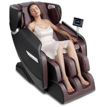 Fauteuil de Massage Zéro Gravité et Chauffage, Modes Automatiques 3D
