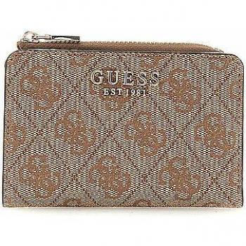 Guess One Size Brown Zip Wallet