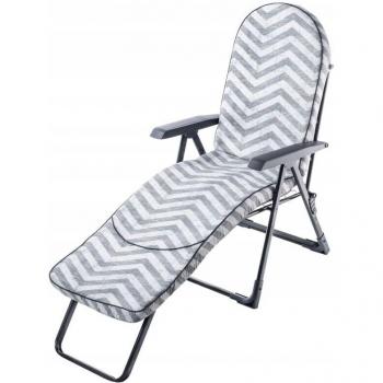Kadax Silla Tumbona Jardín Playa 150kg Ajustable