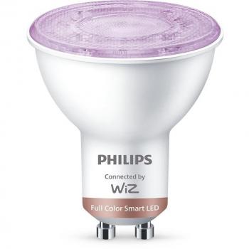 WiZ Philips Smart WiFi Spot PAR16 RGB, 3 piezas, GU10, 4.7 W, iluminación completa en color