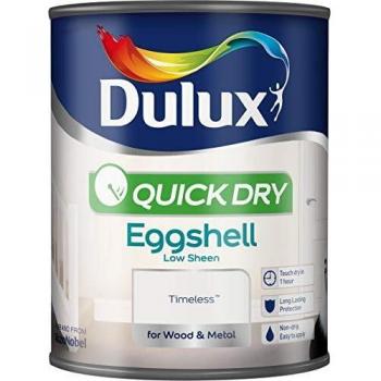 Dulux Retail Quick Dry Eggshell Colours in Timeless Finish, 750ml
