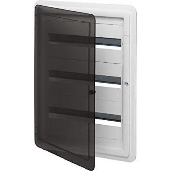 Tableau électrique esthétique 54M Vimar noir fumé V53154