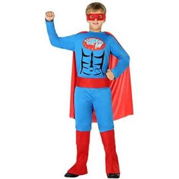 Costume Super Eroe per Bambino Blu