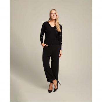 Pantalón cropped grisalla de Elena Miró
