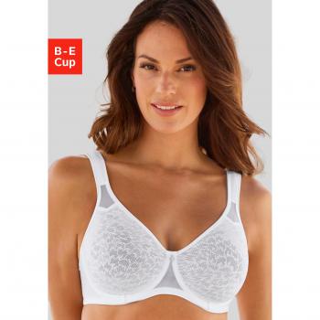 Klassischer T-Shirt-BH NUANCE, Damen, Größe 80, Cup E, weiß