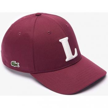 Gorra Lacoste con bordados en 3D de sarga de algodón