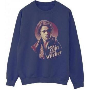 Netflix Damen The Witcher Barde Toss A Coin Sweatshirt navy