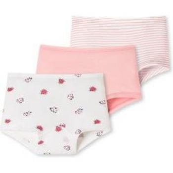 Hipster 3er Pack Organic Cotton Bugs&Stripes Weiß