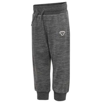 Dark Grey Melange Wool Pants for Boys – Hummel Mini 110 cm