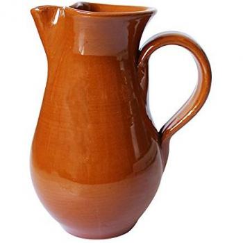 Simmer Jug “Rustic Honey” – 16 cm Mud Finish
