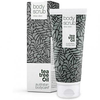 Exfoliating Tea Tree Body Scrub for Congested Skin