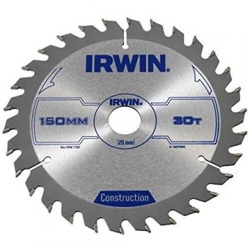 IRWIN® IRW1897090 Construction Circular Saw Blade 150 x 20mm x 30T ATB