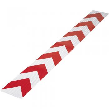 Striscia di avvertenza 1 m x 11,5 cm rossa Toolcraft