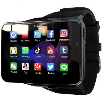 Reloj Inteligente 4G Lokmat Appllp Max 4GB + 64GB, 1.6 Pulgadas, Negro