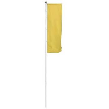 Asta para Banderas de Aluminio 9m
