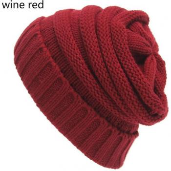 Multi-Purpose Knitted Hat for Women 21x21CM