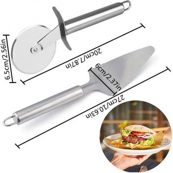 Multi-Function Kitchen Pizza Cutter Set