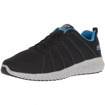 Skechers Herren Sneaker Skech-Ascent-Sherrod, Schwarz (Black/Blue)