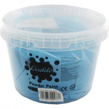 Serene Sky Blue Art Powder Paint 2500g