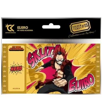 Eijiro Kirishima : Ticket d'Or – My Hero Academia – Edition 2
