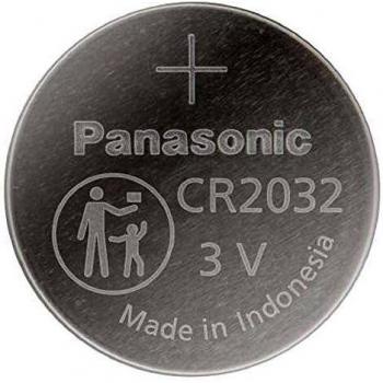 Panasonic 3 Volt CR2032 Coin Cells – 6 Pieces