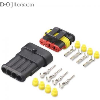 1-6 Pin Waterproof Automotive Connector for Xenon Lamps