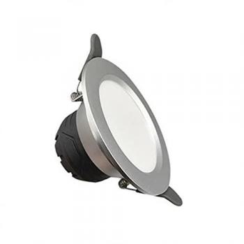 Faretto LED 6W Incasso Argento 100mm Set 5 Pezzi 4200K