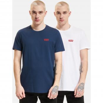 Levi's® 2er-Set T-Shirts 79681-0027 Dunkelblau Slim Fit XS male