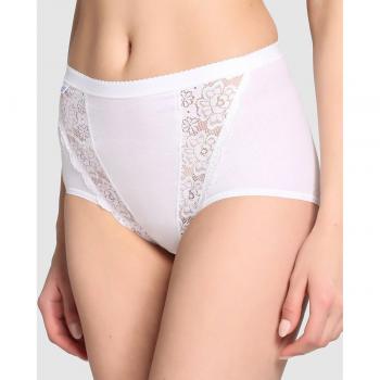 Sloggi Chic Damen Maxi-Slips Weiß (2 Stück)