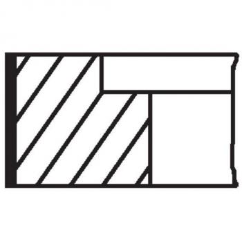 Set di fasce elastiche Mahle Original 034 90 N1