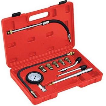 Kit di Tester di Compressione per Motori a Benzina 12 pezzi