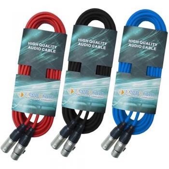 Keepdrum 10m DMX Kabel mit XLR Stecker