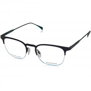 Tommy Hilfiger TH 1385 QFY 50, Gafas de Sol Hombre, Color Azul