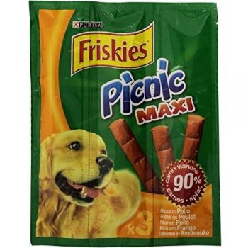 Purina Friskies Maxi Picnic Snack Cane ricco in pollo busta 45 g