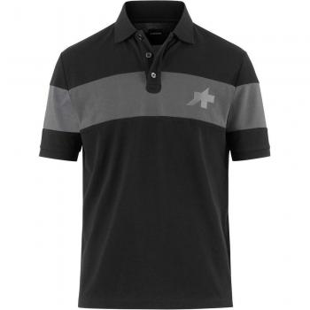 Polo Assos Signature XS Nero Grigio