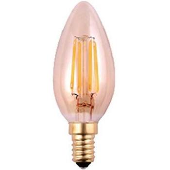 Lampada LED E14 Filamento Ambra