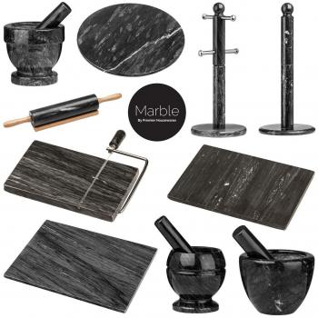 Marble Bathroom Roll Holder – Premier Housewares