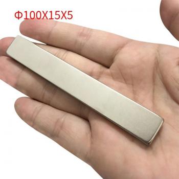 Permanent Neodymium Magnet 100x15x5mm