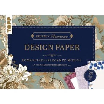 Papier à Motifs Romance Régence A5