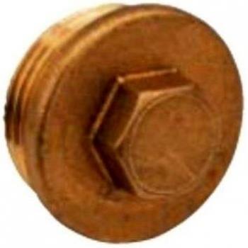 Acc. latón rosca f-290 tapón m de 1-2