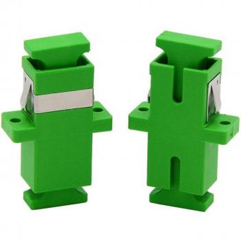 SC/APC Simplex SC Female Fiber Optic Adapter with Flange