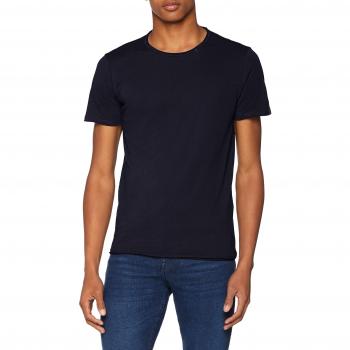 T-Shirt Effetto Vissuto Blu Scuro
