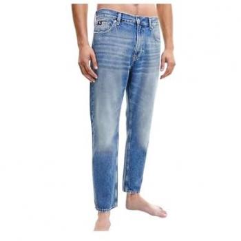 Calvin Klein Modern Slim Tapered Jeans for Men W32 Blue Stonewash