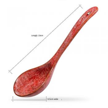 Colorful Ceramic Eating Spoon