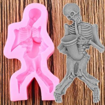 Halloween Skull Cake Decorating Mold